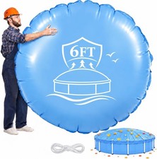 6 X 6 Ft Pool Pillows for above Ground round Pool Air Pillow Winter Swimming Inf picture
