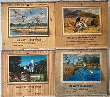 4 Vintage  “How To” Guides (formerly Calendars) From Haslett Hardware picture