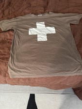Imogene and Willie Brown Cross T Shirt Men’s Medium picture