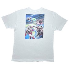 Vintage 1994 Muscle Bomber Ring Of Destruction Slam Masters Capcom T-Shirt XL picture