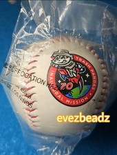 EvezBeadz Trash Pandas Inaugural Mission Baseball Rocket City Huntsville Rare  picture