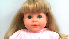 Adorable Vinyl & Cloth Dressed Baby Doll by Corolle, France, 2012 picture