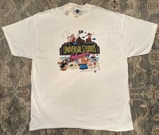 VTG Universal Studios Hollywood T-Shirt Mens 2XL Popeye & Betty Boop 1997 NOS picture