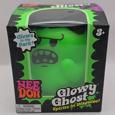 🔥RARE🔥 Authentic NEEDOH Green Frankenstein Glowy ghost Halloween Squish Toy picture