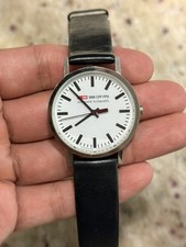 Mondaine SBB CFF FFS Official Swiss Railways Eco-quartz Watch - Swiss Made picture