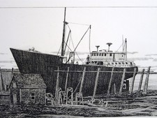 JONATHAN TALBOT   ORIGINAL ETCHING  