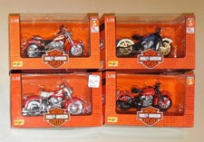 1998 Maisto Harley Davidson - Series 5 -Lot of 4 -  w/ Panhead & Knucklehead picture