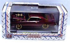 M2 Machines Burgandy/Gold Chase 1969 Pontiac GTO 1:64 Diecast  picture