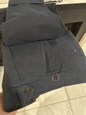 Spier & Mackay Navy Seersucker Pants Contemporary Fit 32 Worn Only Twice picture