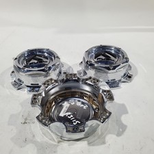 2005 Hummer H2 OEM 3 Chrome Fuel Caps With Screws 1004-08 picture