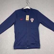 Croatia Jacket Mens Small Navy Blue Nike National Football Team Hrvatska Vatreni picture