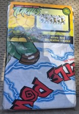 Teenage Mutant Ninja Turtles Decorative Valance Vintage New Sealed Jersey Knit picture