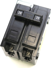 /Cutler Hammer QBHW2020 Quicklag Miniature Circuit Breaker 20 Amp, 120/240 Volt picture
