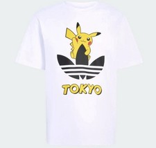 Brand new L adidas Pokémon Pikachu T shirt picture
