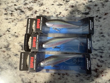 RAPALA SHADOW RAP SHAD 09's--3 LIVE HERRING COLORED FISHING LURES picture