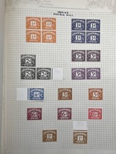 Great Britain 1959-1969 Postage Due Stamp Lot QEII Pre-Decimal MNH / MH VFU picture