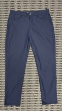 Vuori Pants Mens 32x30 Navy Meta Performance Stretch Chino Slim Tapered V430-S picture