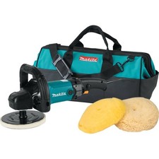 Makita 9237CX3 7-Inch Variable Speed Polisher-Sander with Polishing Kit picture