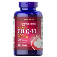 Puritan's Pride Q-SORB Co Q-10 200 mg - 240 Rapid Release Softgels picture