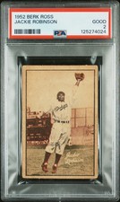 1952 Berk Ross Jackie Robinson PSA 2 picture