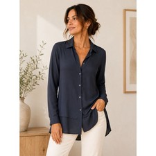 J. Jill Navy Blue  Blouse picture