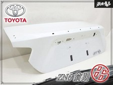 JDM TOYOTA 86 ZN6 Ganador Super Mirror Genuine Rear Trunk Hood Panel White picture
