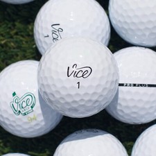 24 Vice Pro Plus Used Golf Balls Mint Quality 5A / AAAAA -  picture