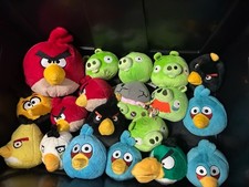 19 Angry Birds Plush Commonwealth VINTAGE NO SOUNDS picture