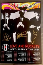 Love and Rockets Signed - Atlantic City, NJ - 9/24/24 - Janes Addiction tour picture