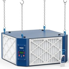 AlorAir 360° Intake Air Filtration System 1350CFM Woodwork Shop Dust Collector picture