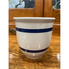Vintage R.R.P. Co. Robinson Ransbottom Roseville Ohio Stoneware Pottery Navy picture
