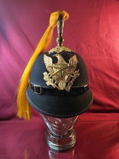 Vintage Boyd's Ski Club Ceremonial Parade Helmet Eagle Brass Plume Size 7 1/2... picture