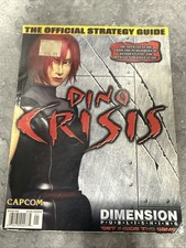 Dino Crisis Official Strategy Guide Dimension Publishing PS1 PlayStation Capcom picture