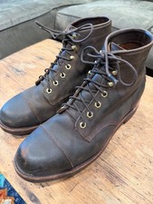 LL BEAN x CHIPPEWA  KATAHDIN Boots  iron works Mens 11D Brown VTG picture