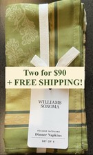 Williams Sonoma Foliage Jacquard Napkins S/4 (Sage/6096938) picture