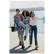 1000pcs Personalized Wooden Jigsaw Puzzle 19.7x29.5 Inches Vertical Custom Photo picture