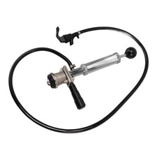 D System Beer Keg Tap Chrome Iron Keg Party Pump Faucet Hose For Party Picnic picture