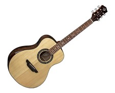 Luna Vineyard Spruce Walnut Bevel Grand Auditorium A/E Guitar - Open Box picture