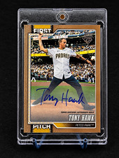 2026 Topps Tony Hawk First Pitch San Diego Padres Auto 01/50 🔥🔥🔥 picture