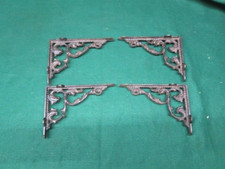4 Antique Style Shelf Brace Wall Bracket Cast Iron Brackets Corbels picture