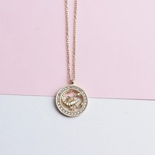 Glorria 925 Sterling Silver Scorpio Zodiac Necklace picture