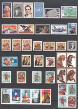 1995 U.S. COMMEMORATIVE YEAR SET *119 STAMPS* WITH 3 SHEETS MINT-NH picture