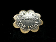 DEERLODGE MONTANA  BRONZE PRISONETOKEN  15/16 DIAMETER , HISTORICAL, MISSOULA picture