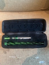 Hk army lazr elite barrel, tip, back, and bore sleave autococker. black, green picture