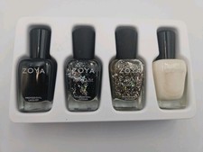 Zoya Nail Polish Quads. Winter WISHES,  Four Bottles. Perfect Holiday Gifts.  picture