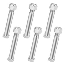6 Pcs 25mm Diameter Pins For Mini Excavator Connecting Linkage Pin Attachments picture