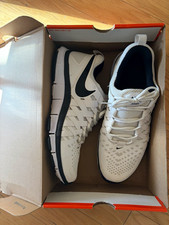 Nike Free Trainer 5.0 Nike Free Men's White/Black Low Top Lace Up Sneakers picture