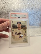 2019 Topps Allen & Ginter PSA 9 Mint RC Pete Alonso #182 Rookie Card NY Mets picture