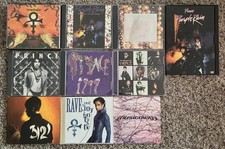 Instant PRINCE Collection 9 CD + 1 DVD lot - Purple Rain, 1999, Rave, Very Best picture
