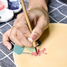 8 Pieces Pottery Ceramic Paint Brush Kit,Multi-Purpose Brushes for Hook Lining picture